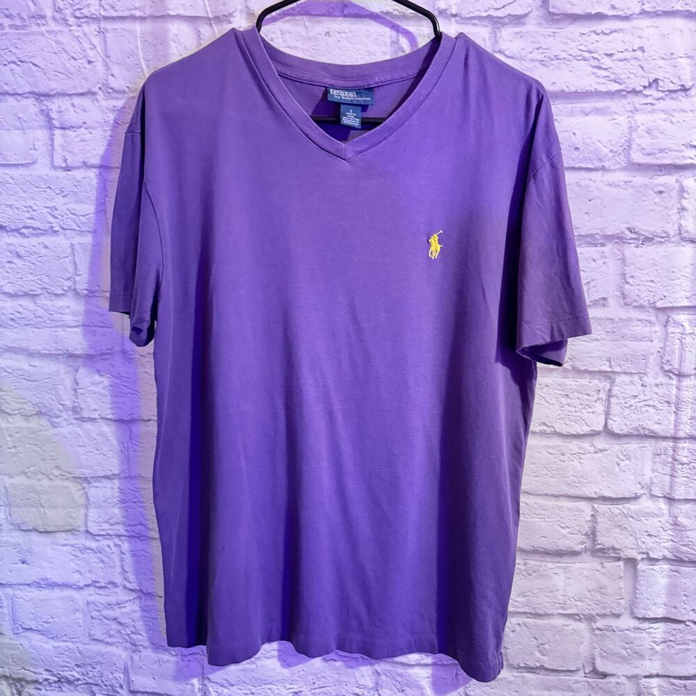 POLO RALPH LAUREN PERIWINKLE TSHIRT SZ SMALL